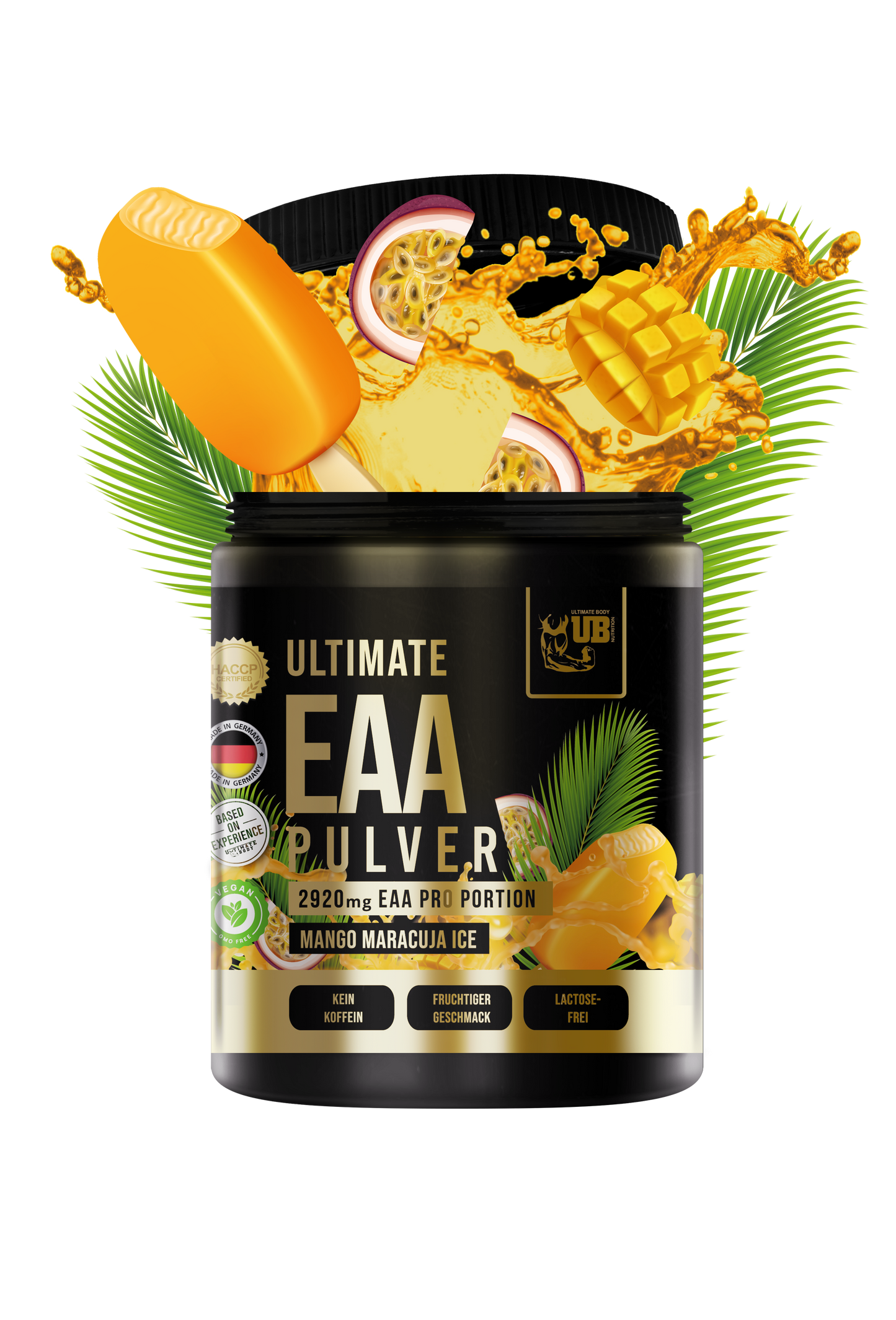 Ultimate EAA-Pulver 500g- Mango Maracuja ICE