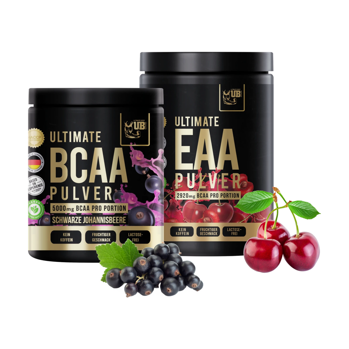 Bundle Ultimate BCAA Johannisbeere und EAA Kirsche – Ansicht 2