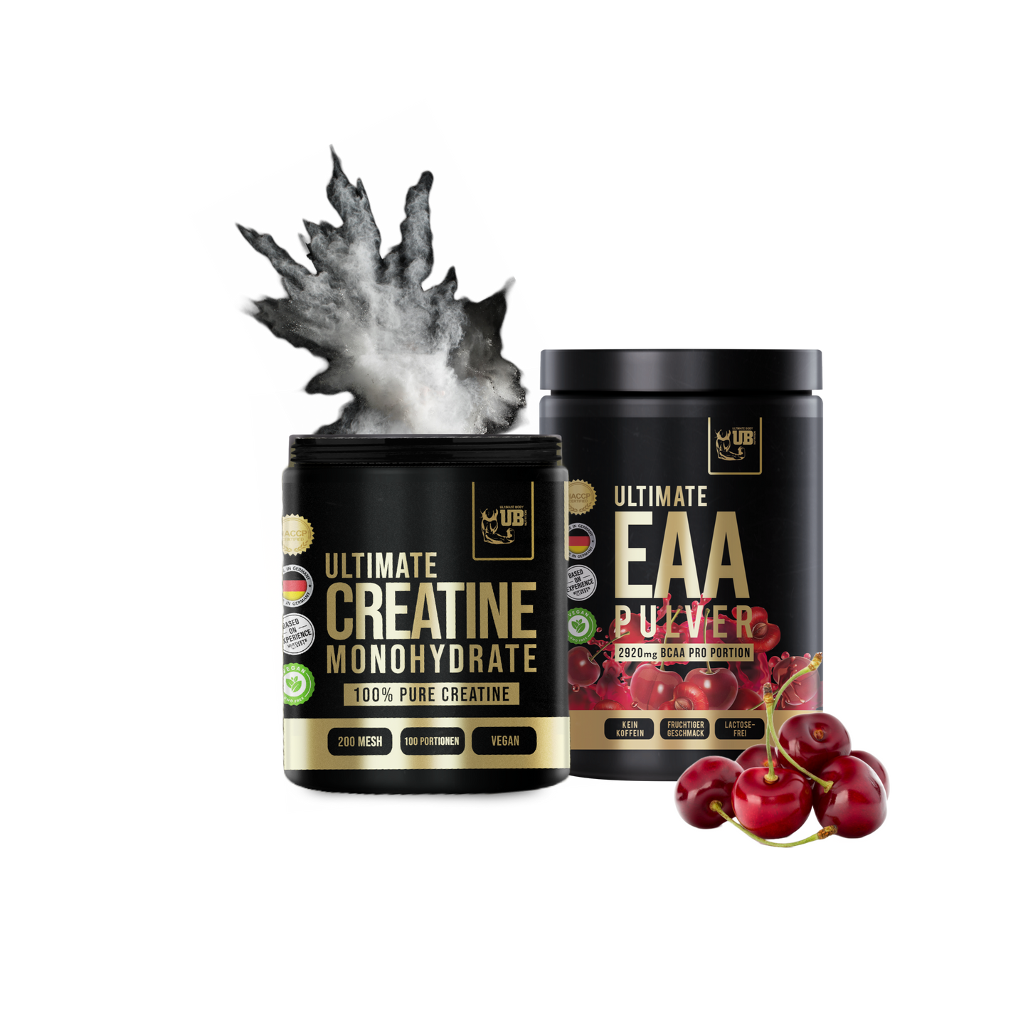 Ultimate Creatin 500g & EAA Kirsch 500g Bundle