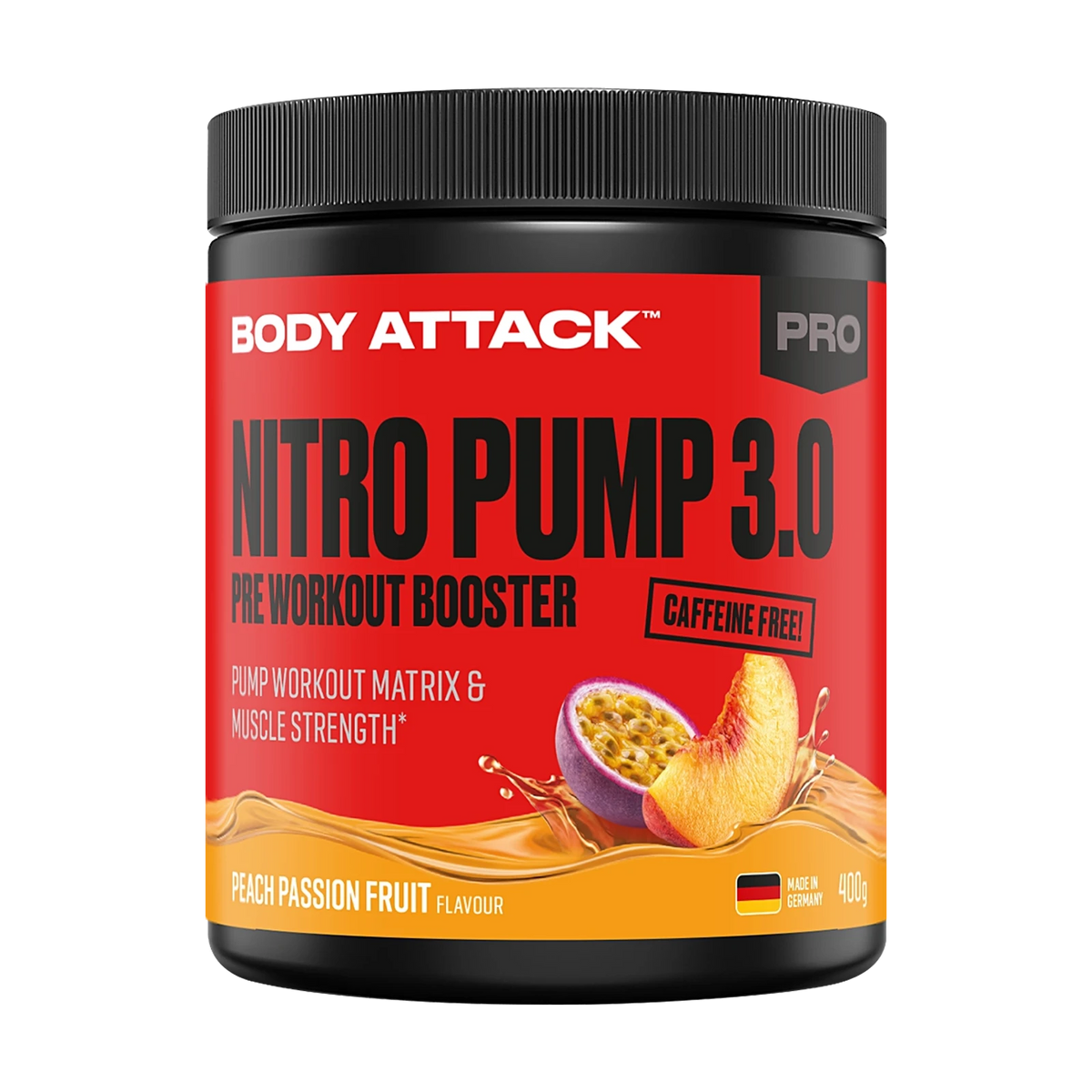 Body Attack Nitro Pump 3.0 – Peach Passionfruit