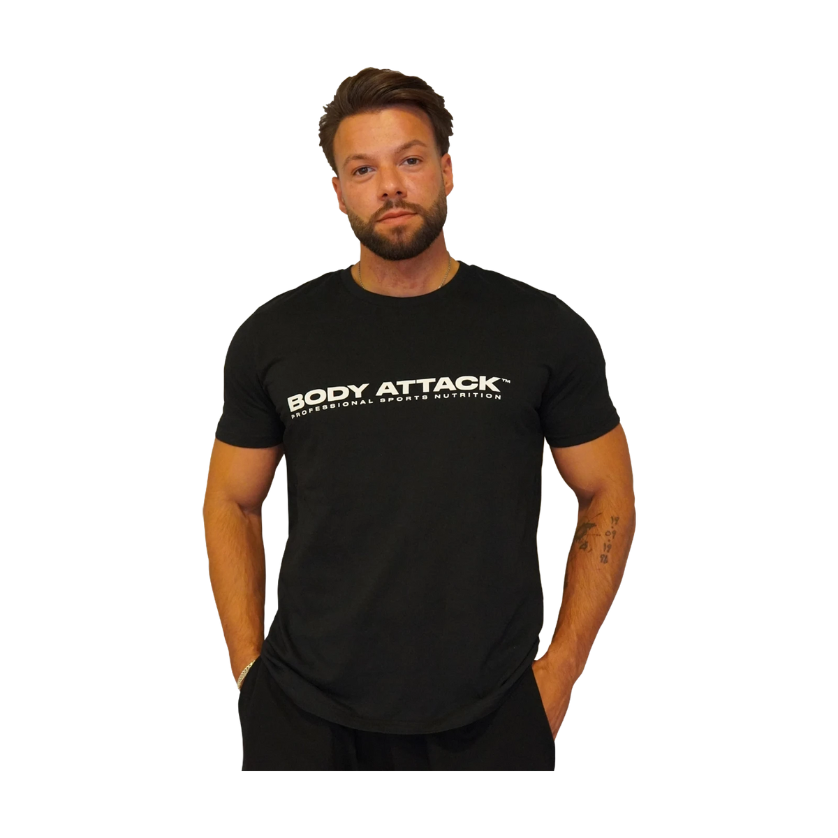 Body Attack T-Shirt – Schwarz