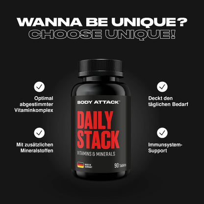 Body Attack Daily Stack Multivitamin