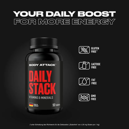 Body Attack Daily Stack Multivitamin