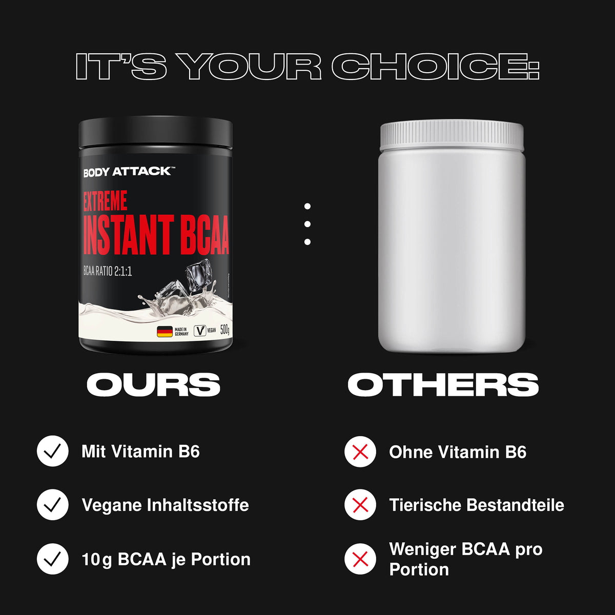 Body Attack Extreme Instant BCAA