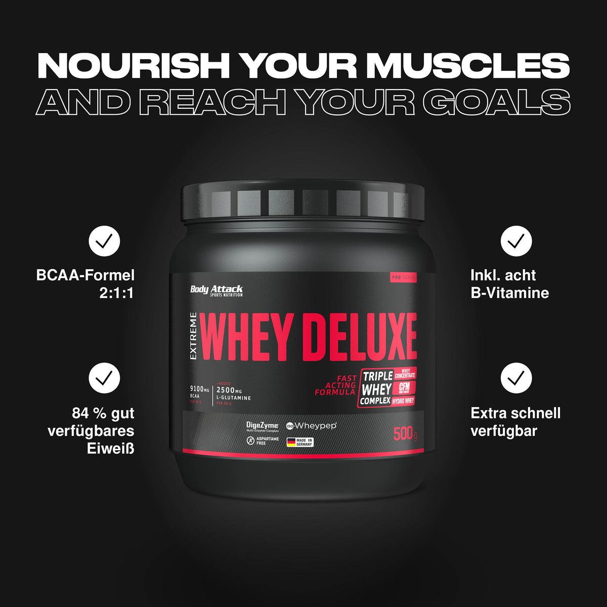 Body Attack Extreme Whey Deluxe