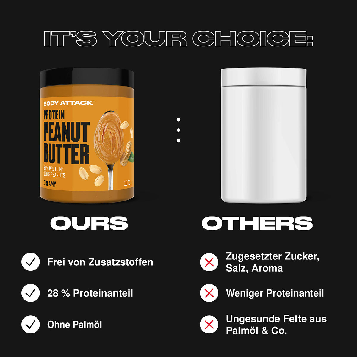 Body Attack Protein Peanut Butter