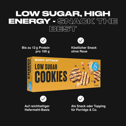 Body Attack Low Sugar Cookies