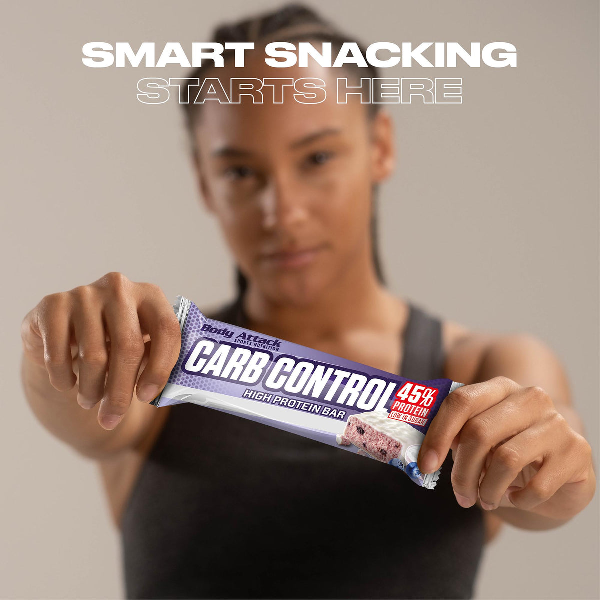Body Attack Carb Control Proteinriegel