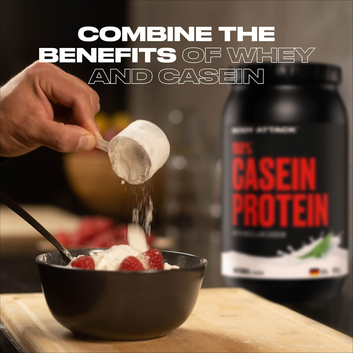 Body Attack 100 % Casein Protein