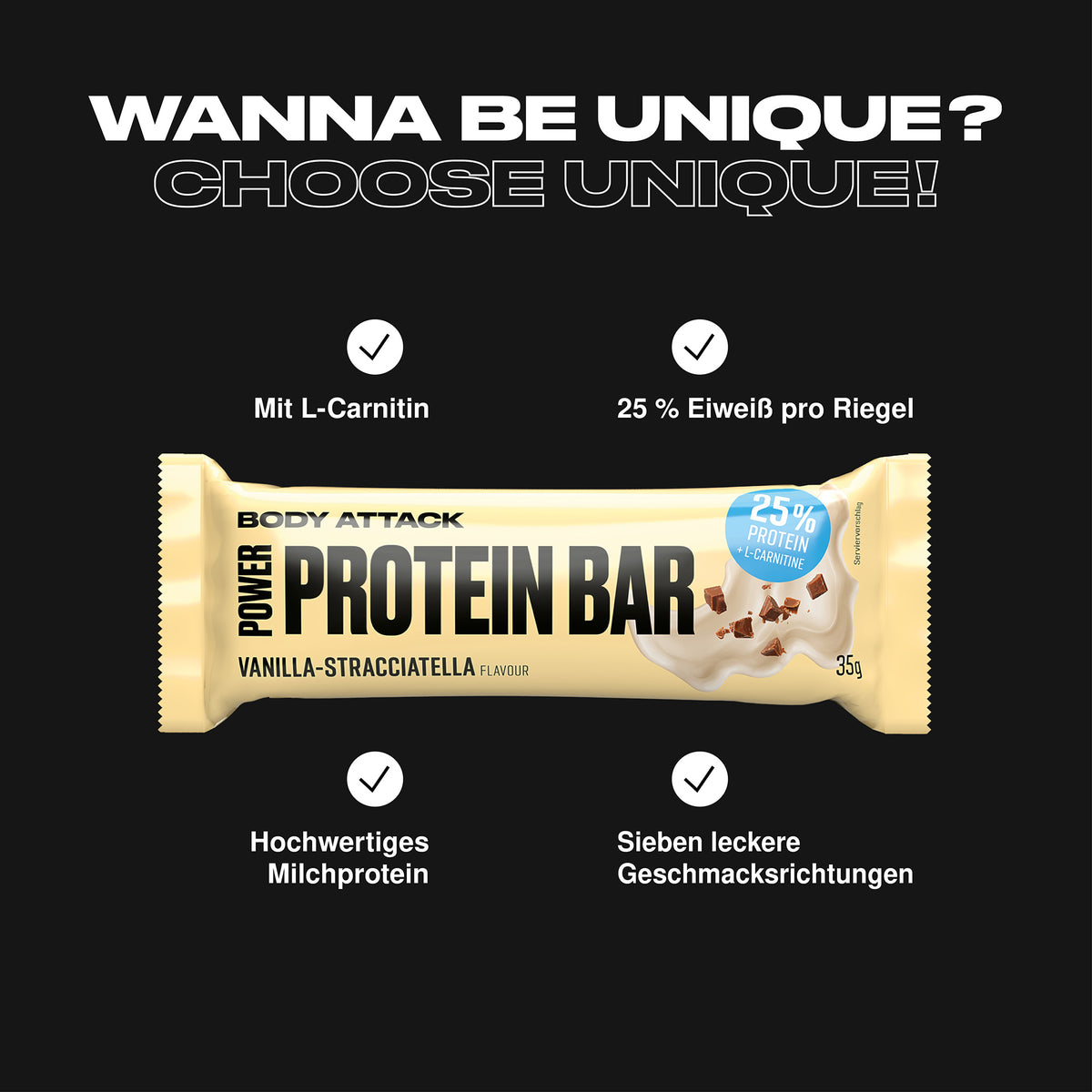 Body Attack Power Protein Bar