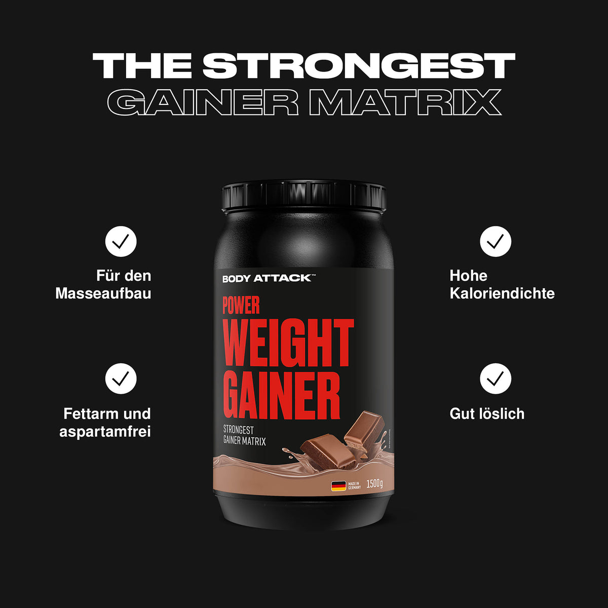 Body Attack Power Weight Gainer