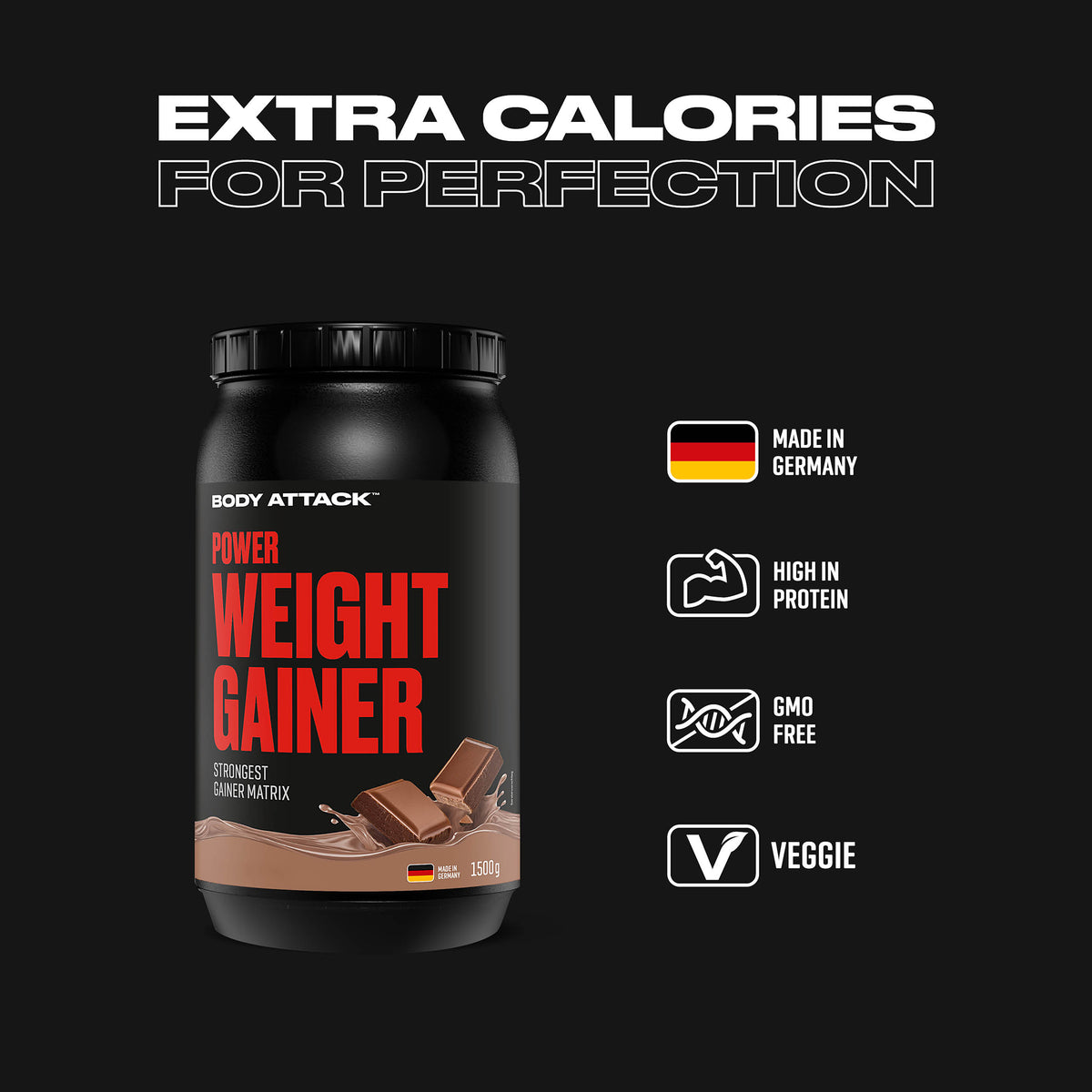 Body Attack Power Weight Gainer