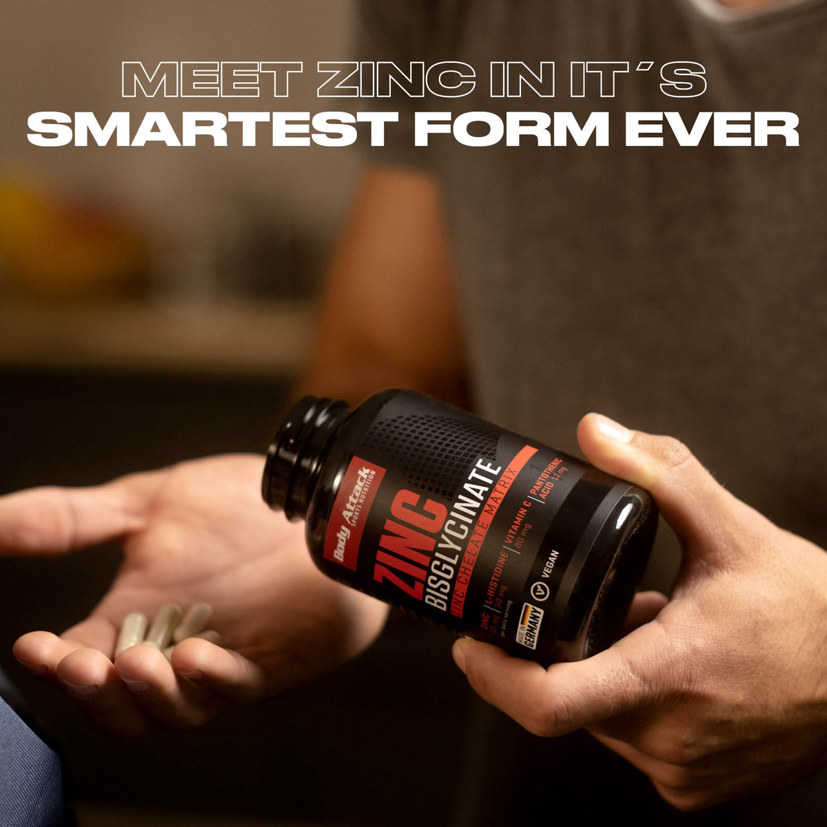 Body Attack Zinc Bisglycinate