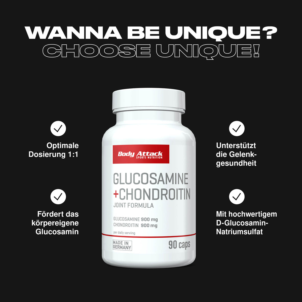 Body Attack Glucosamine + Chondroitin