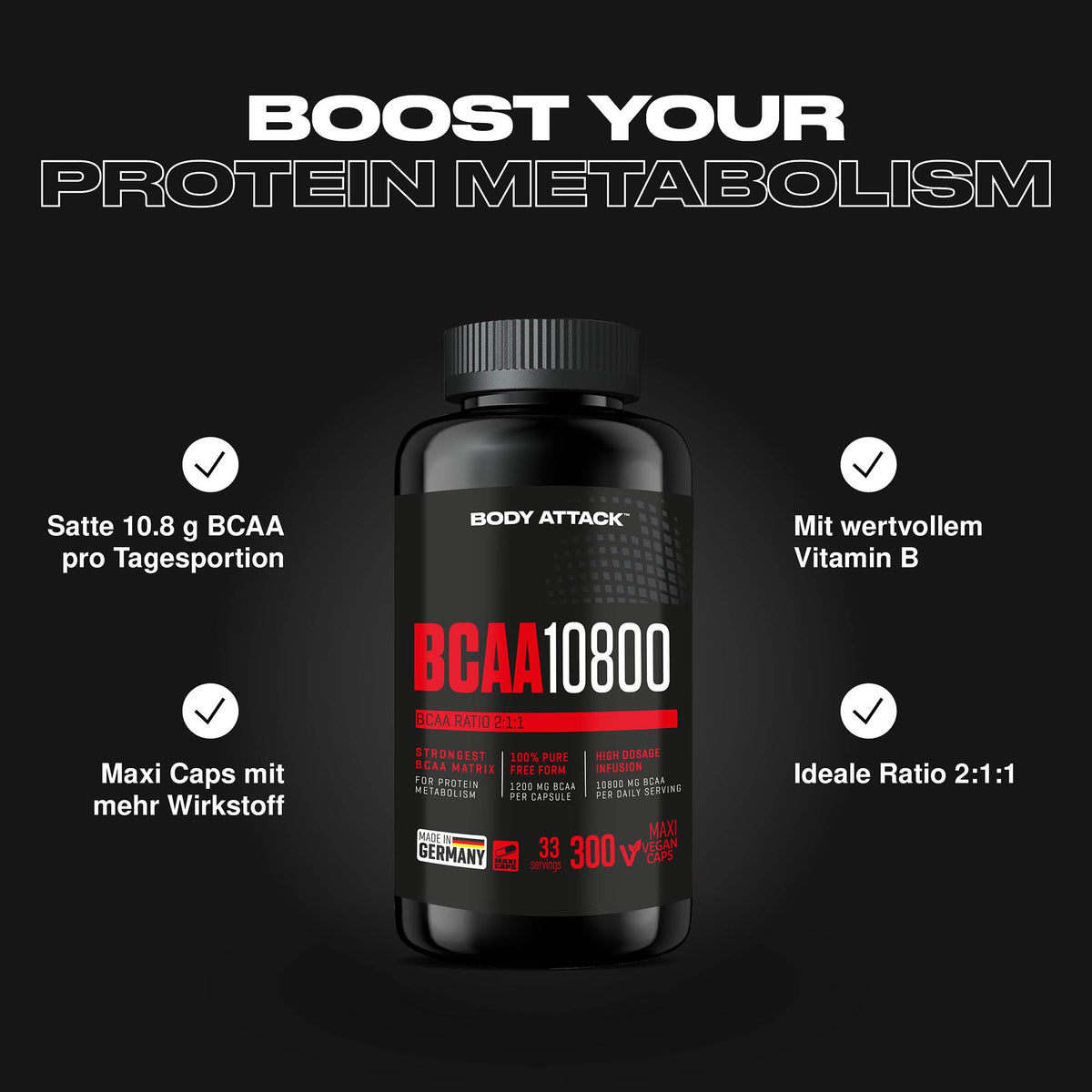 Body Attack BCAA 10800