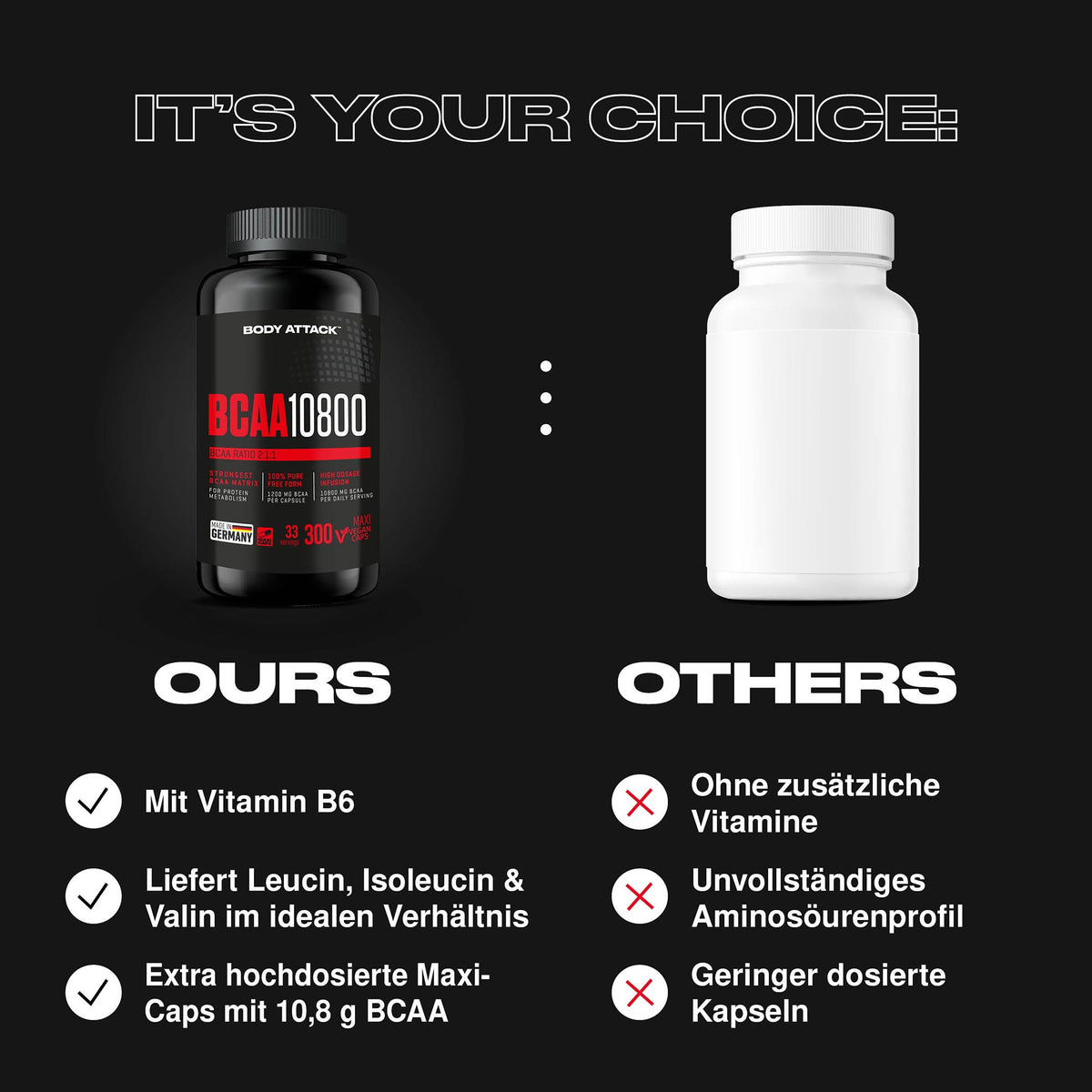 Body Attack BCAA 10800