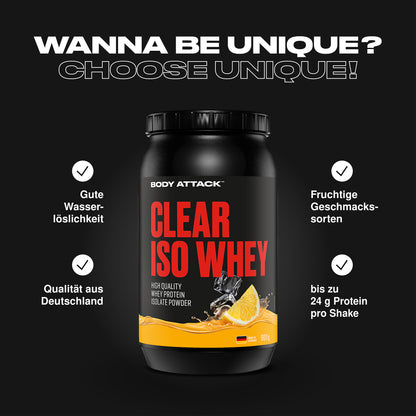 Body Attack Clear Iso Whey