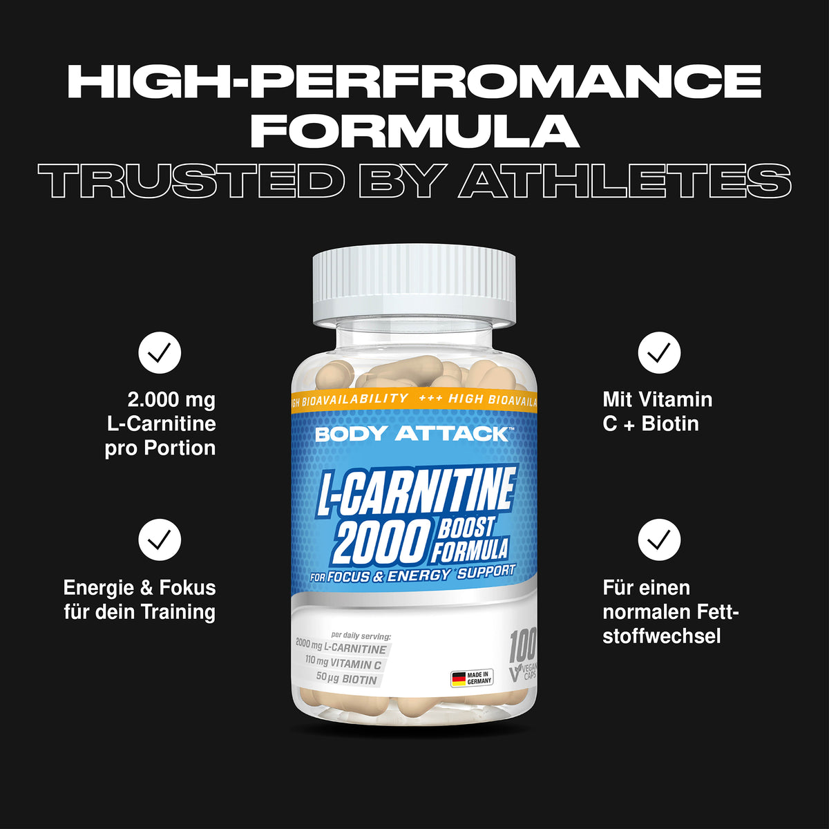 Body Attack L-Carnitine 2000
