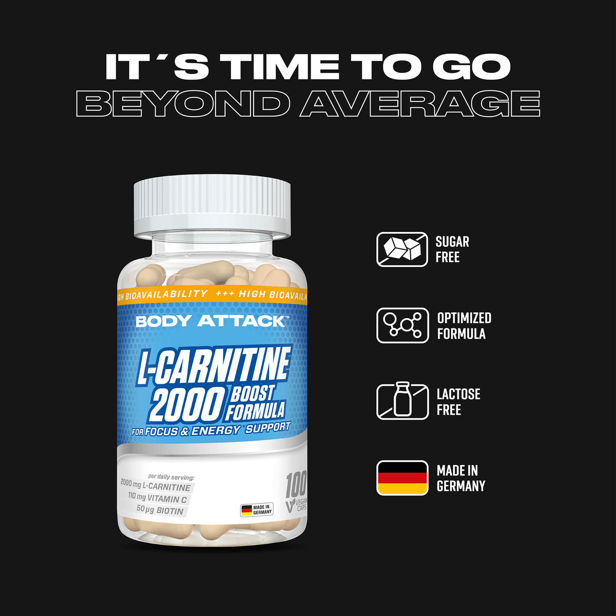 Body Attack L-Carnitine 2000