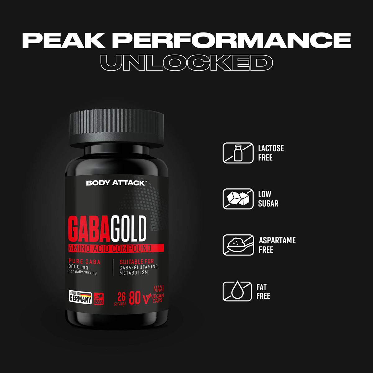 Body Attack GABA Gold