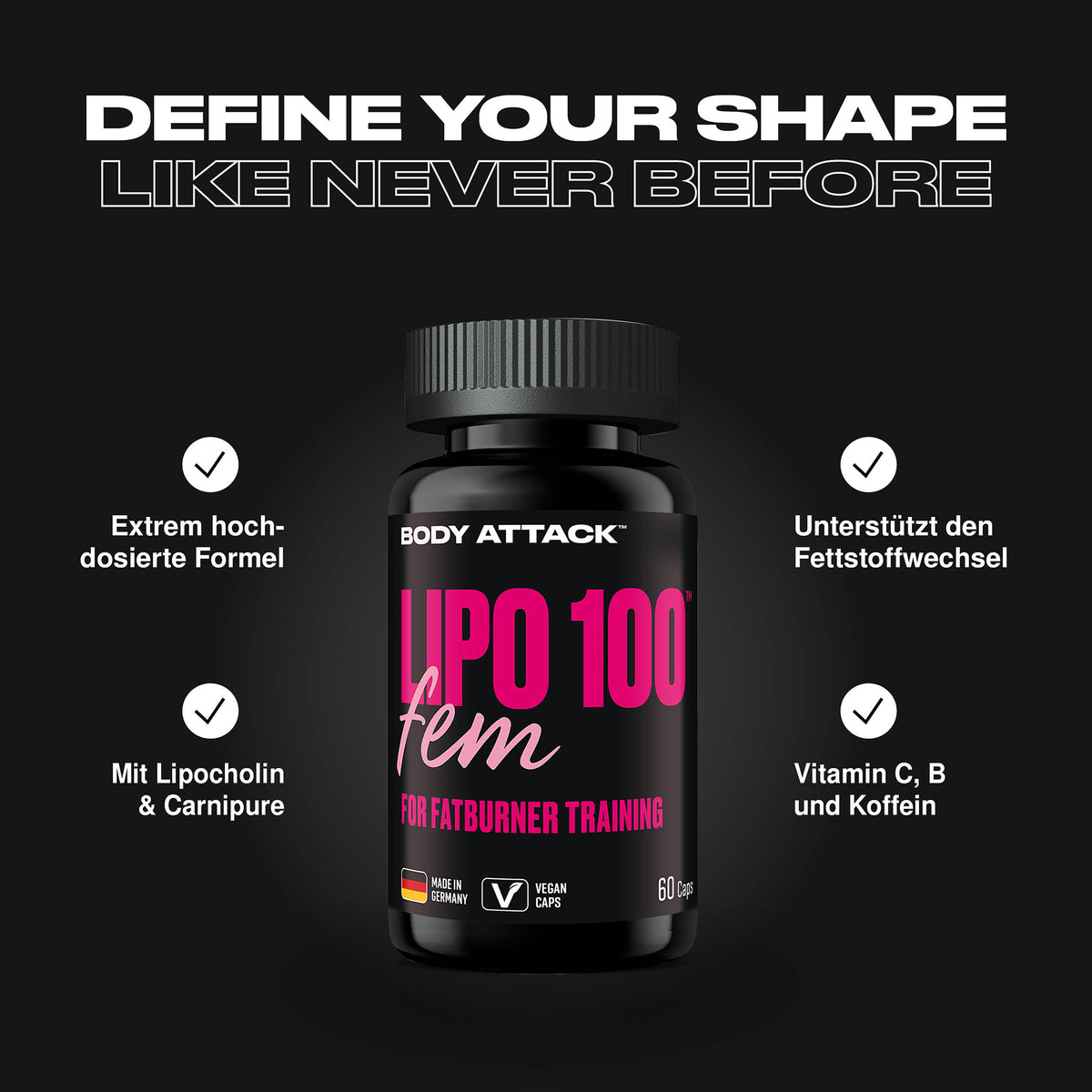 Body Attack Lipo 100 Fem