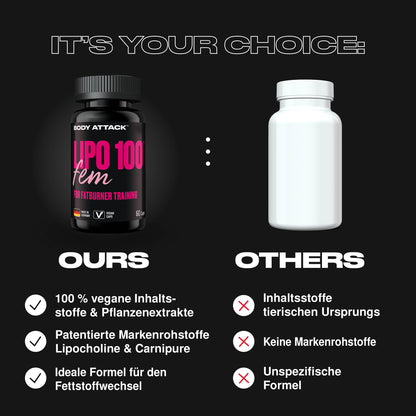 Body Attack Lipo 100 Fem