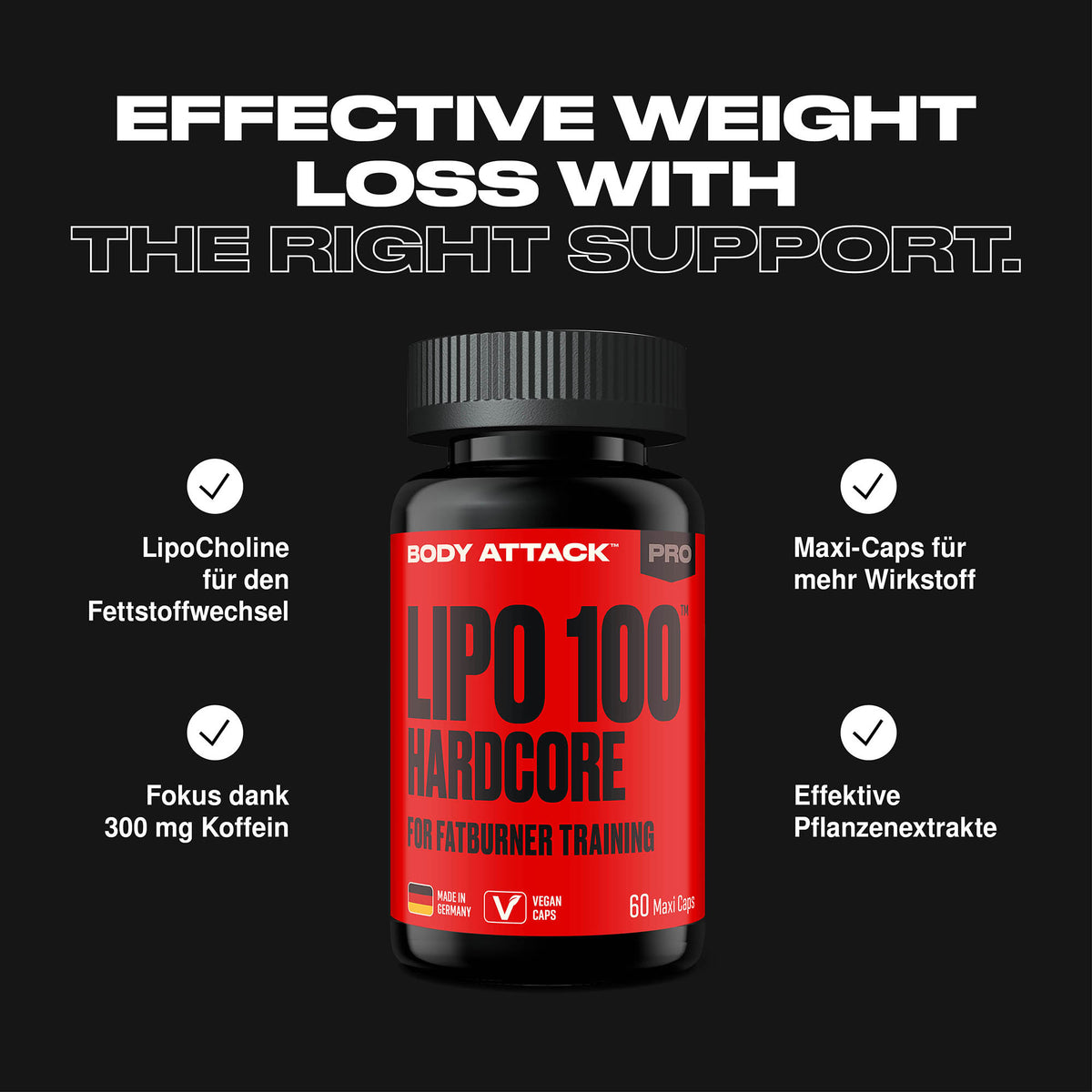Body Attack Lipo 100 Hardcore