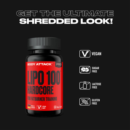 Body Attack Lipo 100 Hardcore