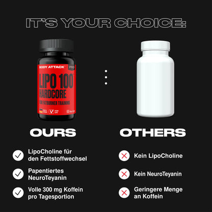Body Attack Lipo 100 Hardcore