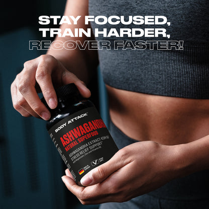 Body Attack Ashwagandha Kapseln