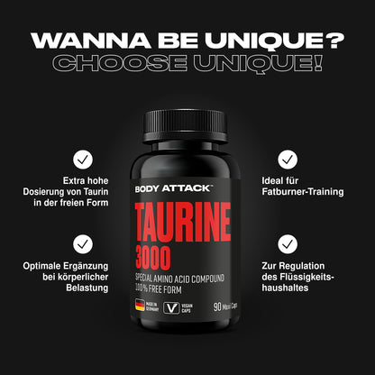 Body Attack Taurine 3000