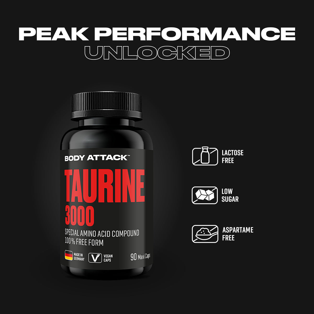 Body Attack Taurine 3000
