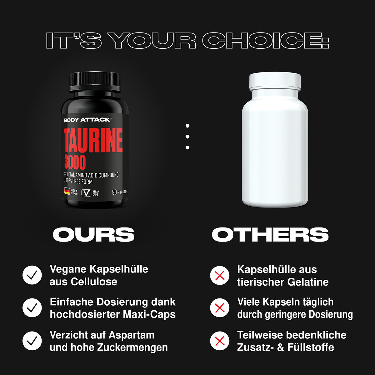 Body Attack Taurine 3000