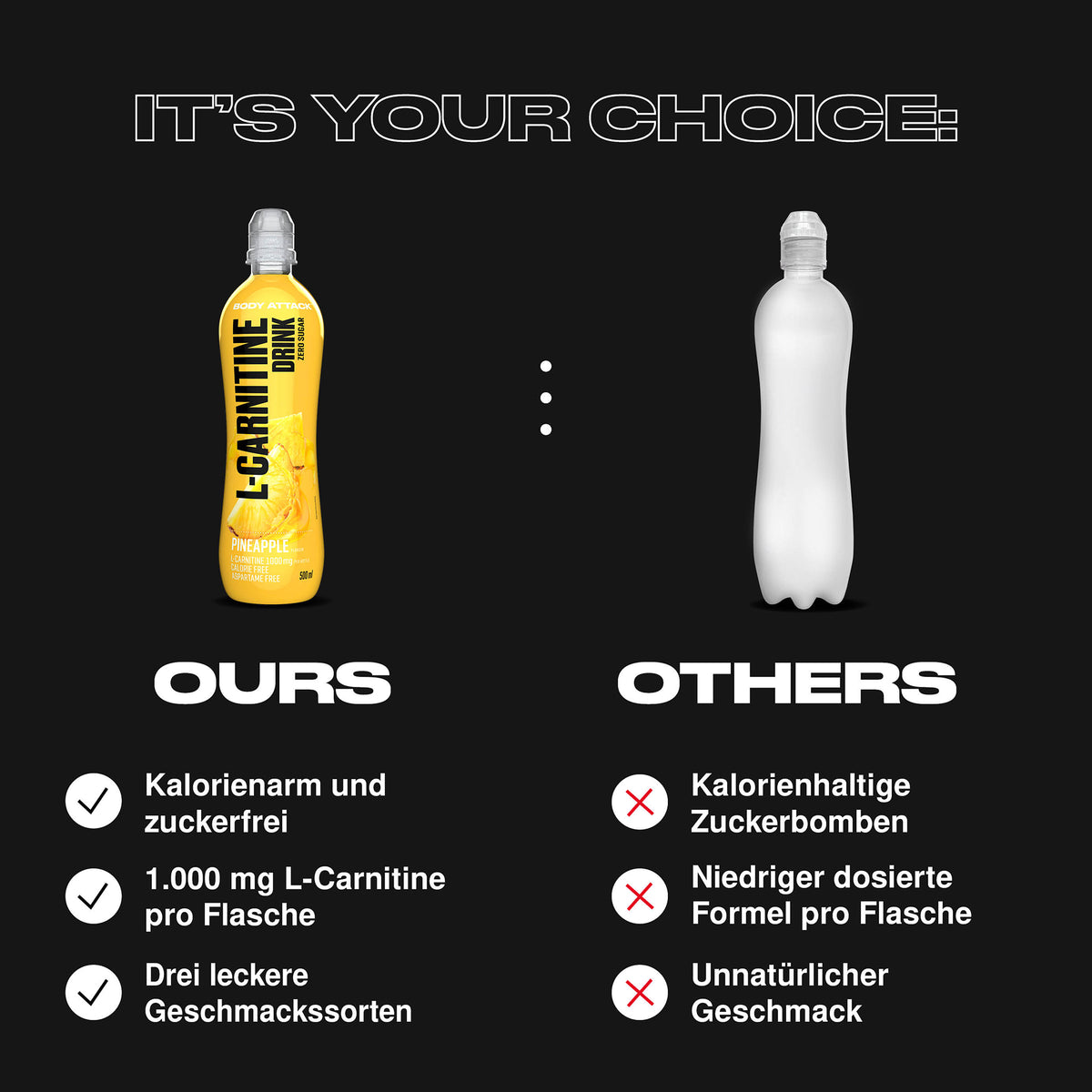 Body Attack L-Carnitine Drink