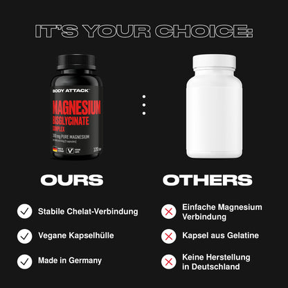 Body Attack Magnesium Bisglycinate Complex