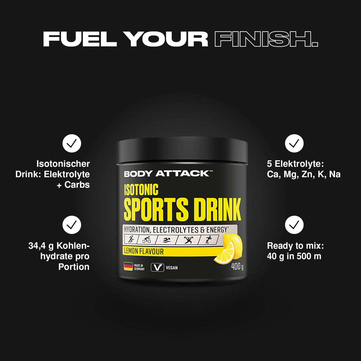 Body Attack Isotonic Sports Drink