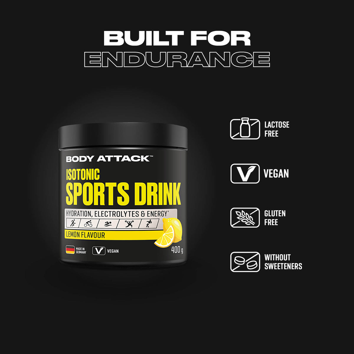 Body Attack Isotonic Sports Drink