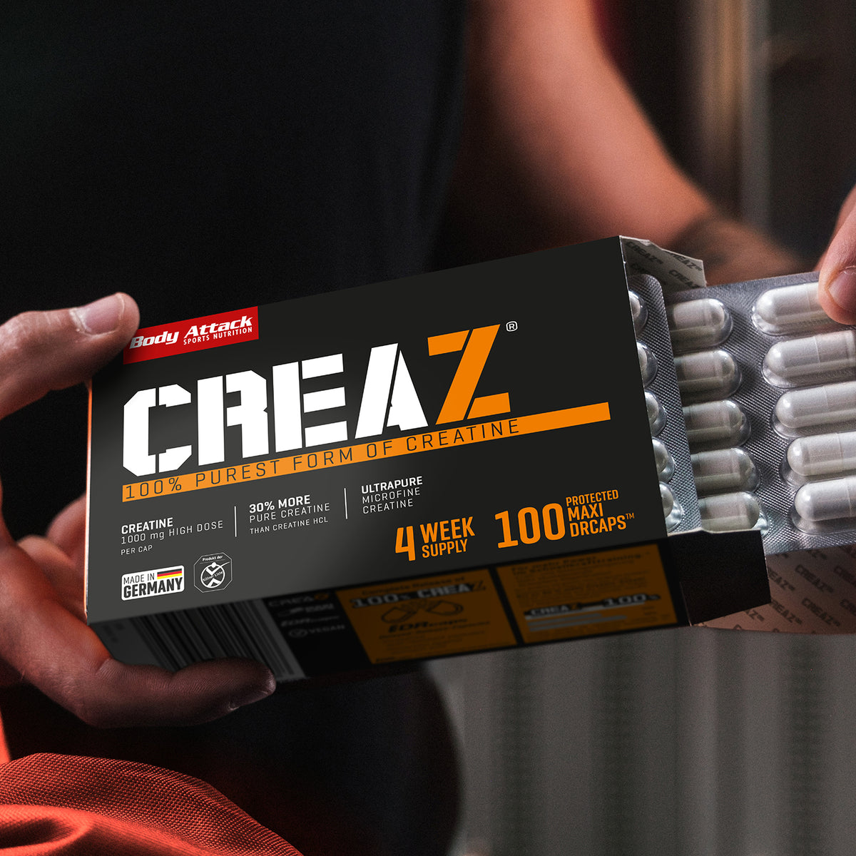 Body Attack CREAZ Caps