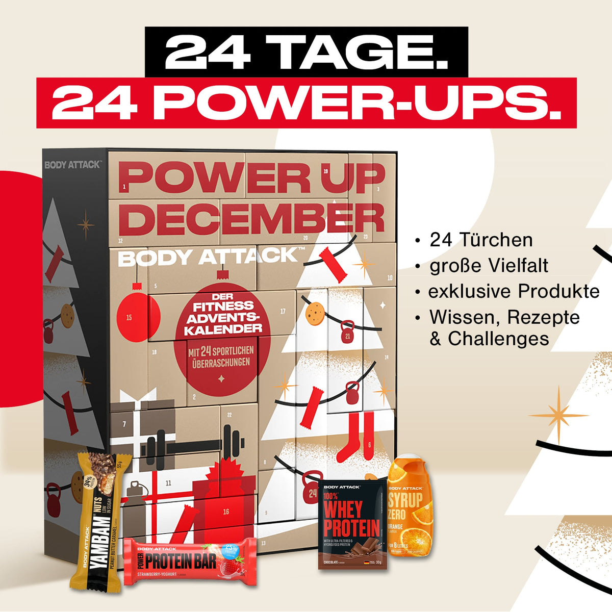 Body Attack Fitness Adventskalender