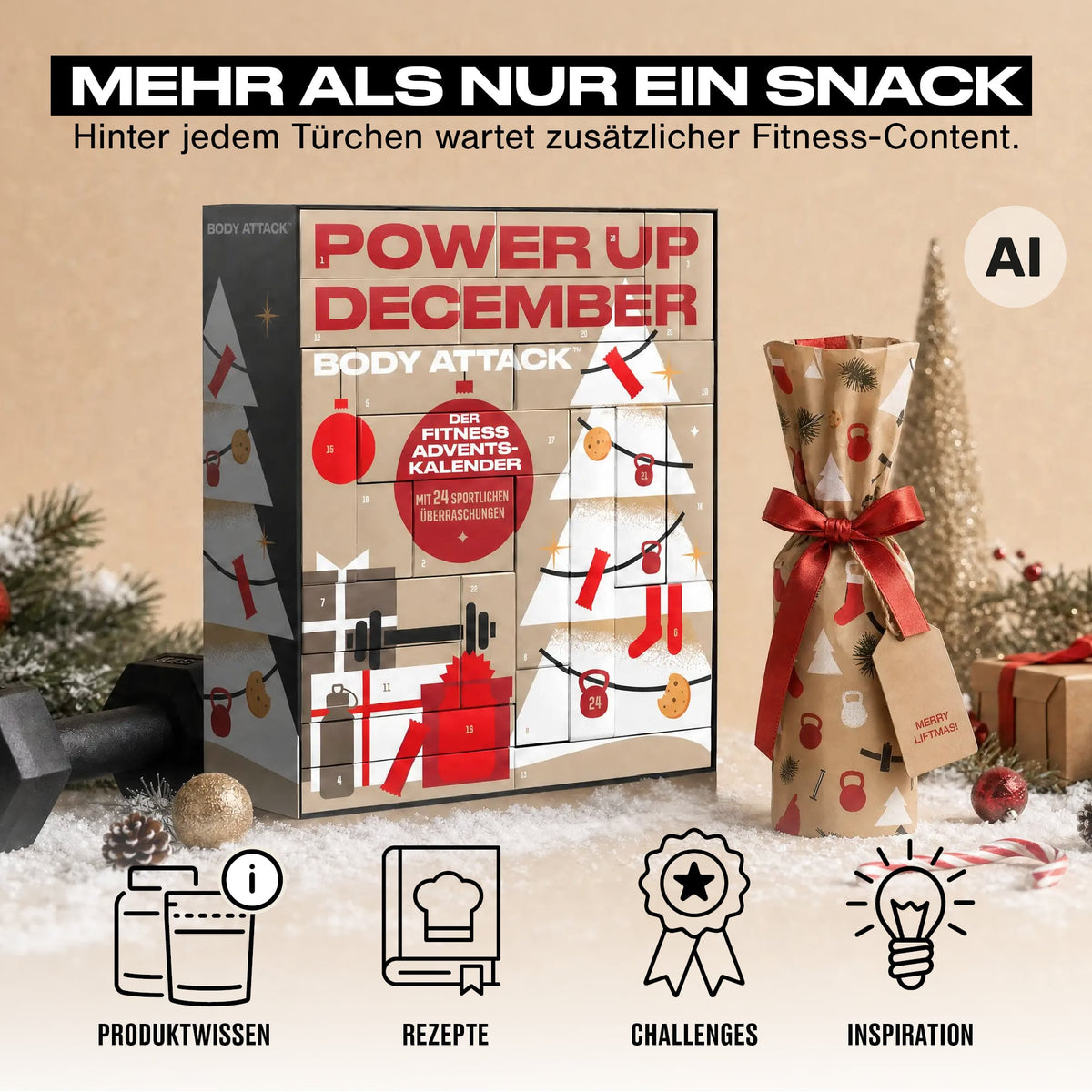 Body Attack Fitness Adventskalender
