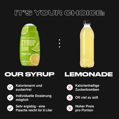 Body Attack Syrup Zero