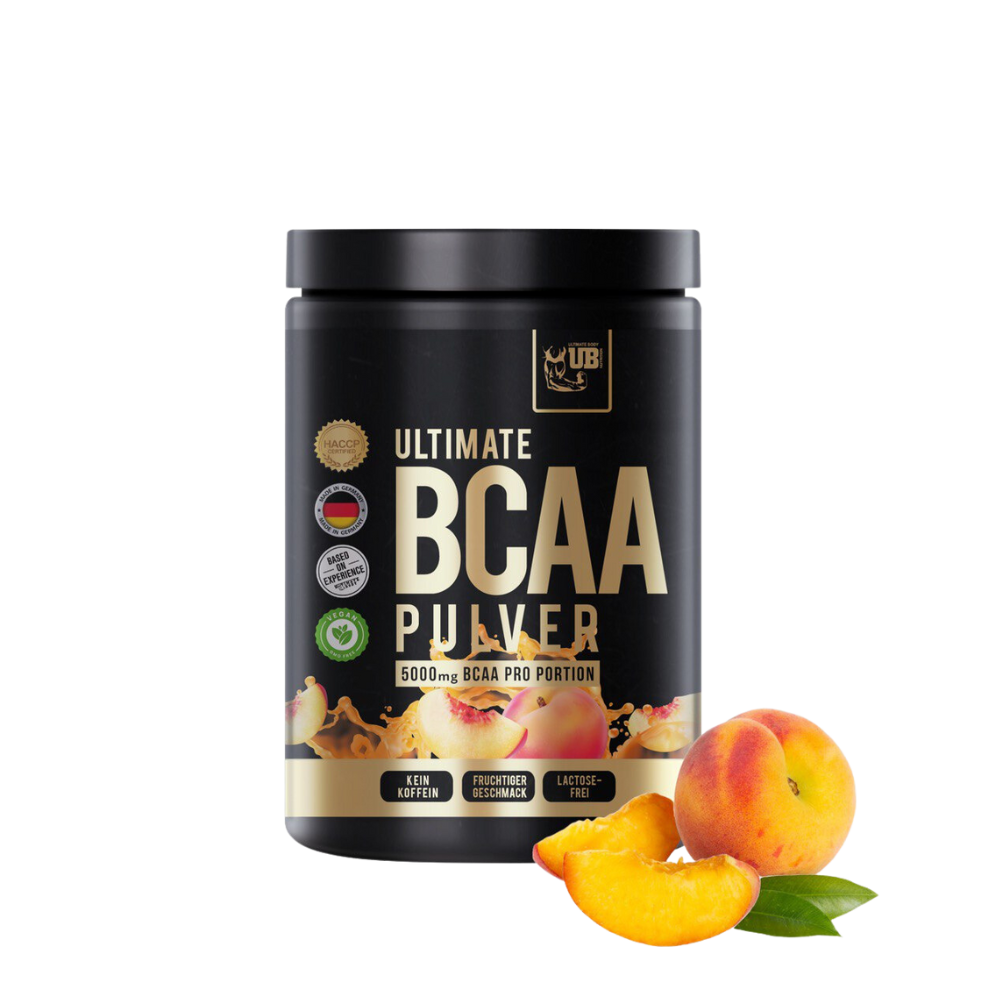 Ultimate BCAA-Pulver 500g - Pfirsich