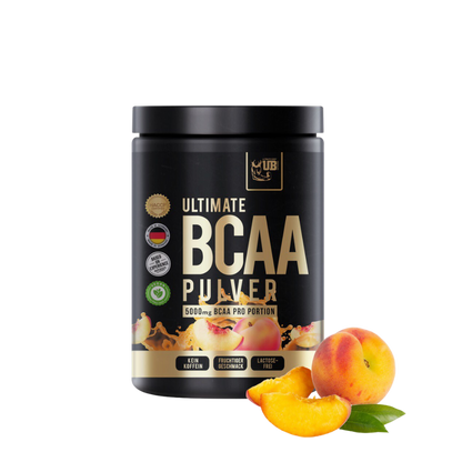 Ultimate BCAA-Pulver 500g - Pfirsich