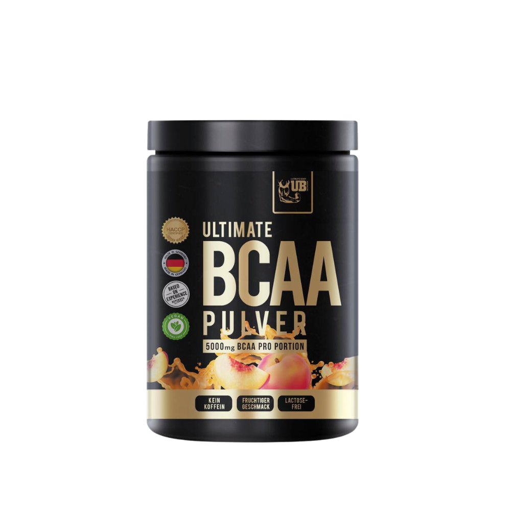 Ultimate BCAA-Pulver 500g - Pfirsich