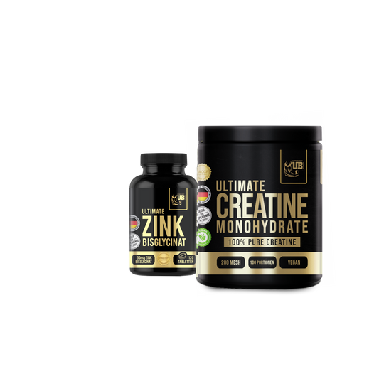 Ultimate Zink 120 Tabletten & Ultimate Creatin 500g Bundle