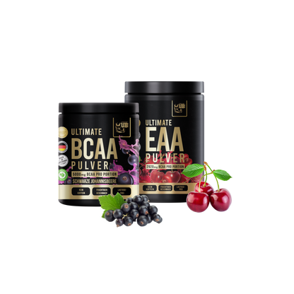 Ultimate BCAA Pulver - Johannisbeere & EAA Kirsch Bundle