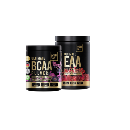 Ultimate BCAA Pulver - Johannisbeere & EAA Kirsch Bundle