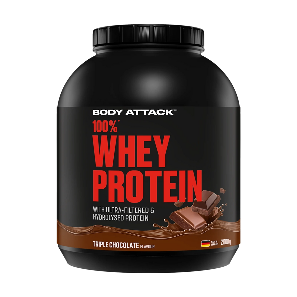 Body Attack 100 % Whey Protein – Triple Chocolate