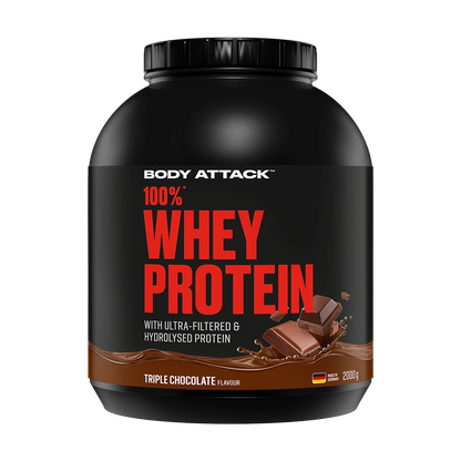 Body Attack 100 % Whey Protein – Triple Chocolate