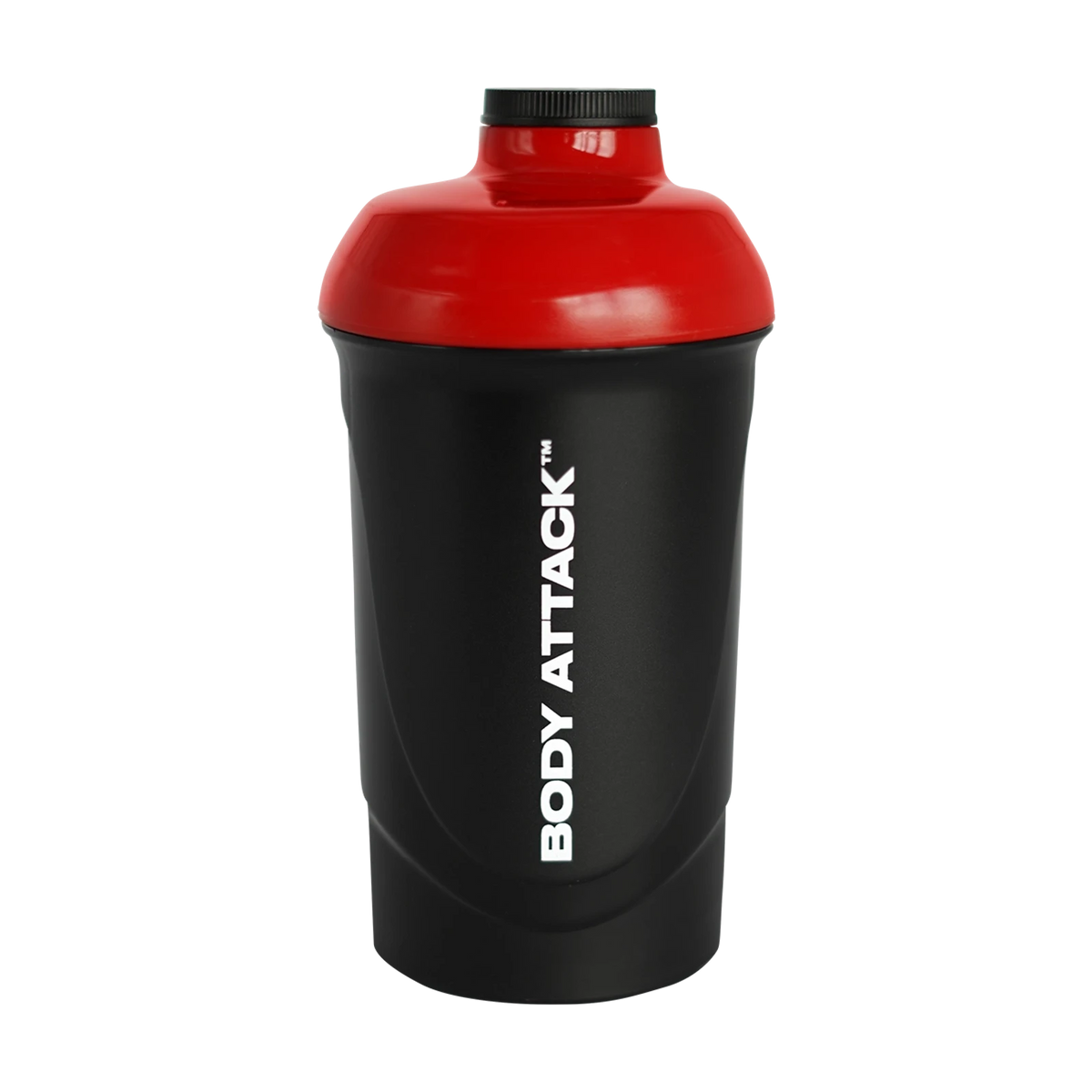 Body Attack Protein Shaker – Schwarz Rot